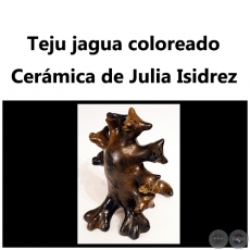 Teju jagua coloreado - Obra de Julia Isidrez